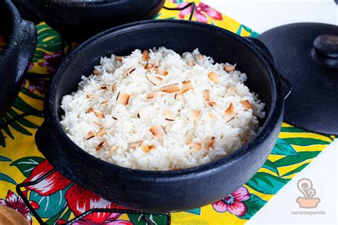 receita de arroz doce com coco